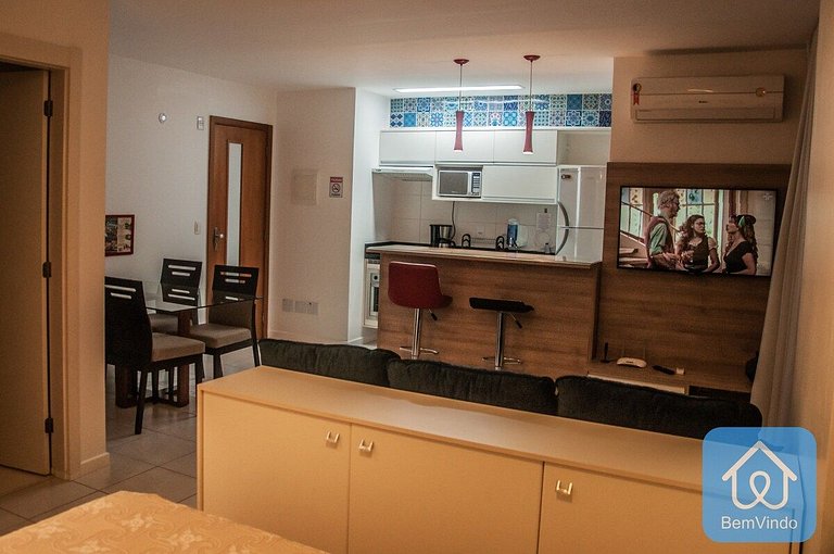 Apartamento completo ao lado do Salvador Shopping