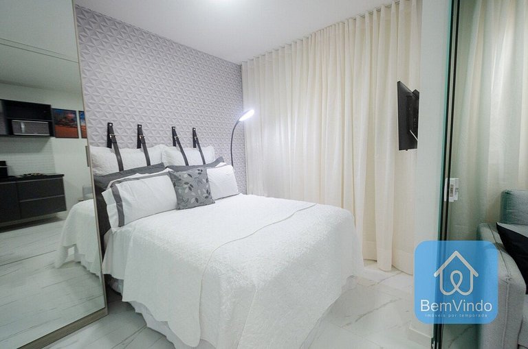 Studio aconchegante a 150m da Praia de Piatã