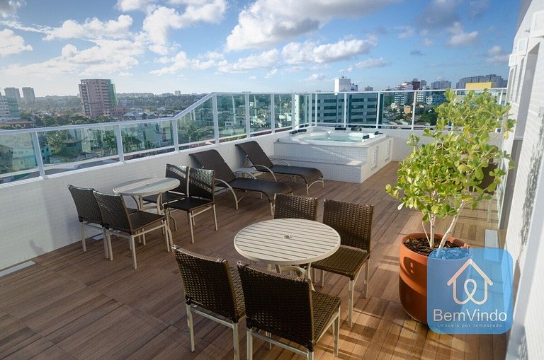 Studio a 150m da praia de Piatã