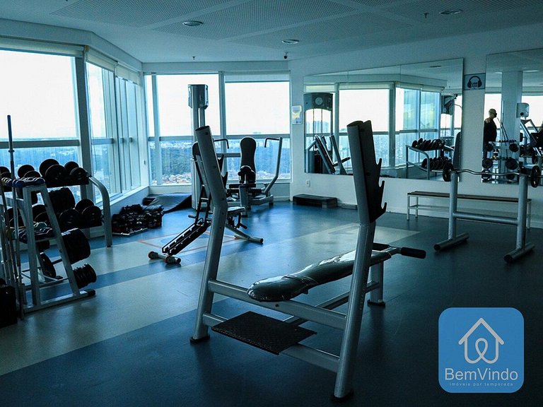 Apartamento completo e luxuoso no Mundo Plaza