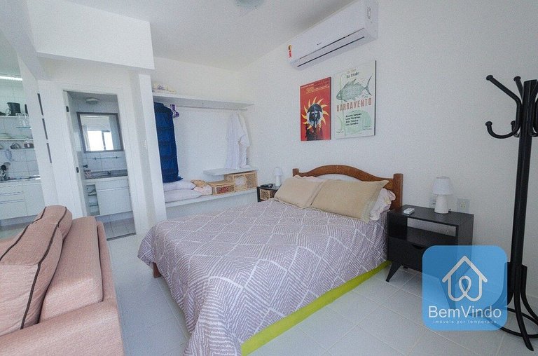 Apartamento com vista mar no Porto da Barra
