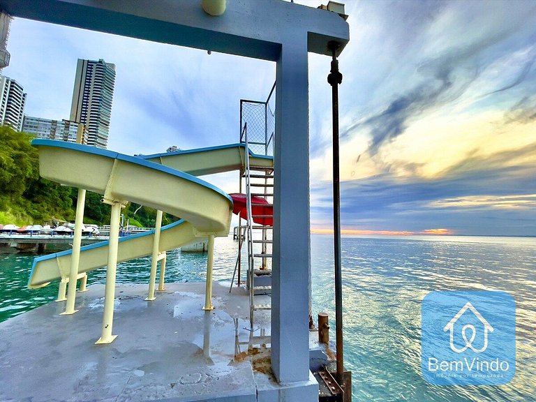 Apartamento completo com píer e acesso ao mar 4