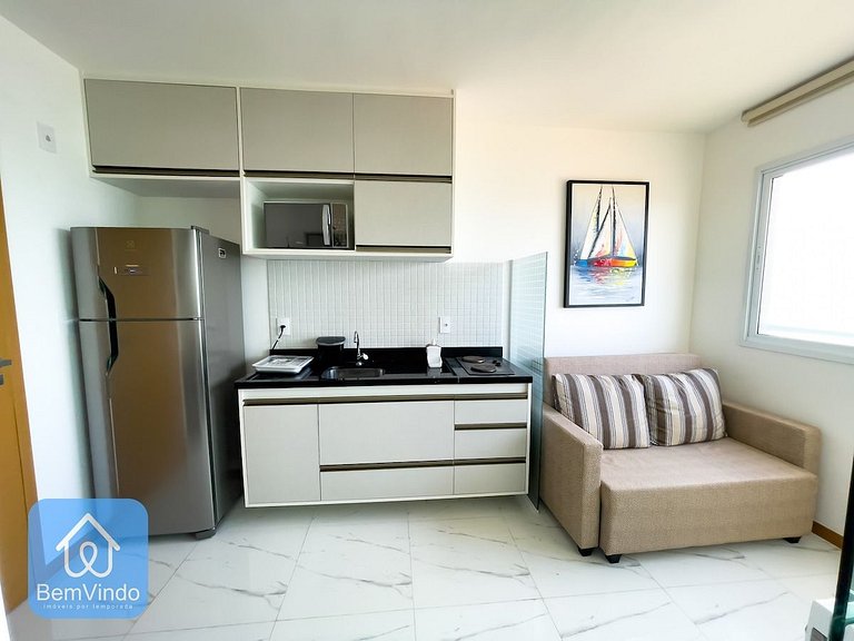 Studio Completo a 150m da Praia de Piatã 2