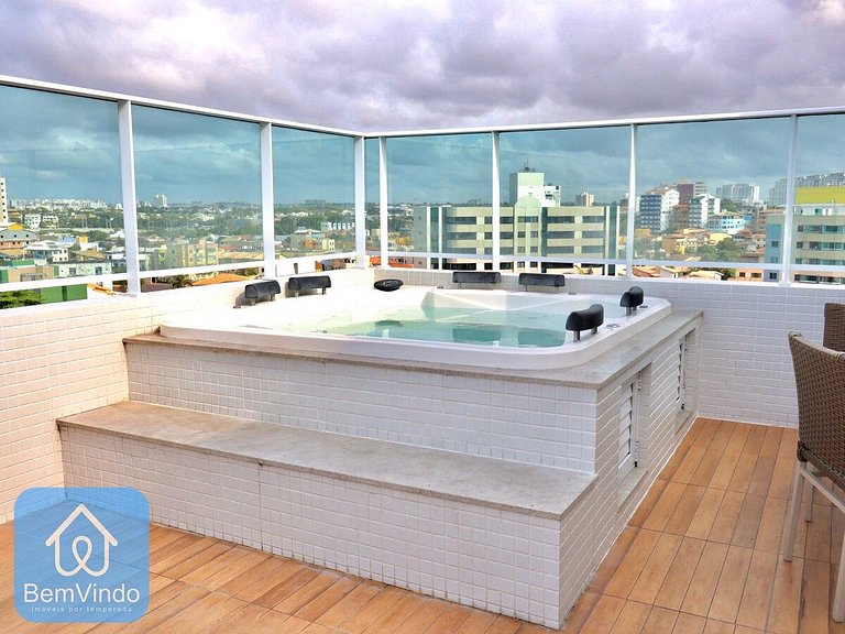 Studio Completo a 150m da Praia de Piatã 2