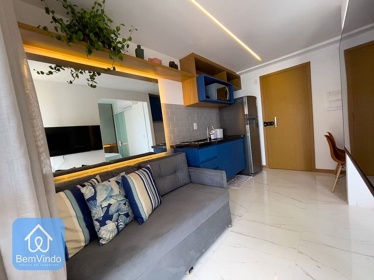 Apartamento Luxuoso ao lado do Farol da Barra