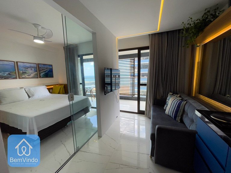 Apartamento Luxuoso ao lado do Farol da Barra