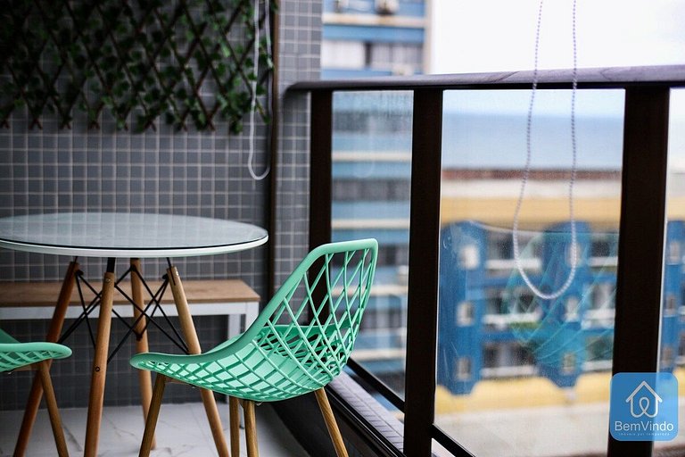 Apartamento Completo a 150m da Praia da Barra