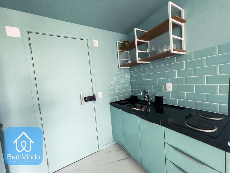 Apartamento Completo a 150m da Praia da Barra