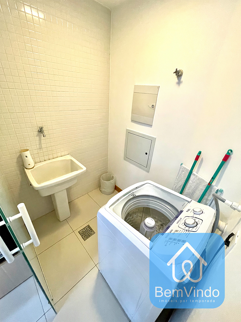 Apartamento completo e luxuoso com serviço de hote