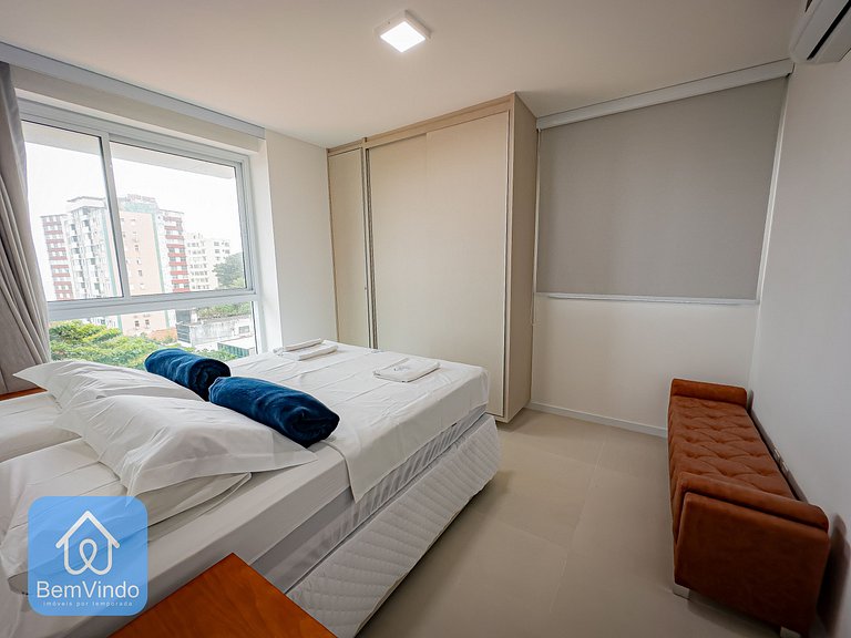Apartamento de Alto Luxo 2/4 e Vista Mar na Barra