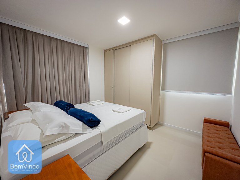 Apartamento de Alto Luxo 2/4 e Vista Mar na Barra