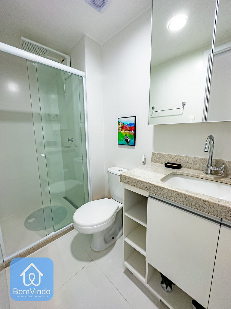 Apartamento de Alto Luxo 2/4 e Vista Mar na Barra