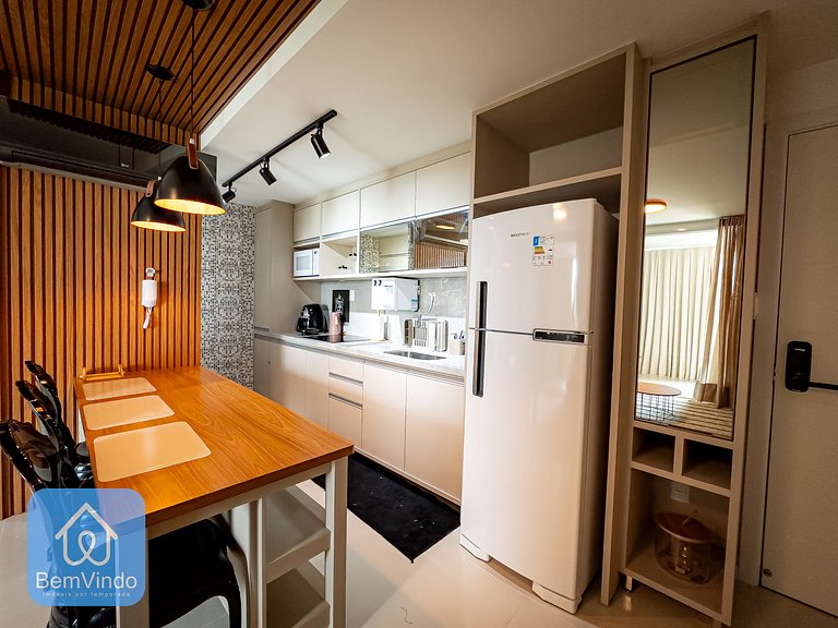 Apartamento de Alto Luxo 2/4 e Vista Mar na Barra