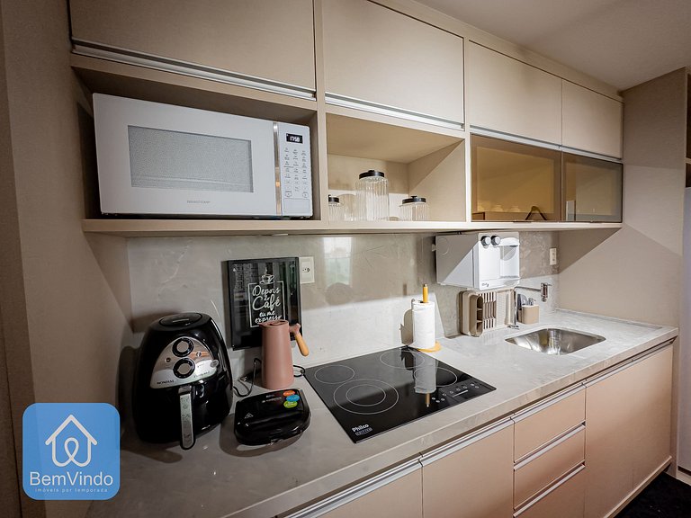Apartamento de Alto Luxo 2/4 e Vista Mar na Barra