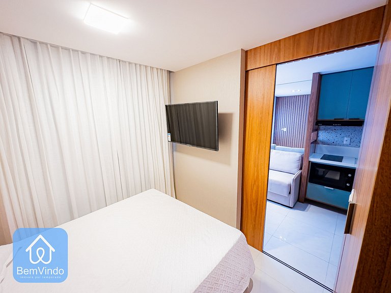 Apartamento de alto padrão no Caminho das Arvores