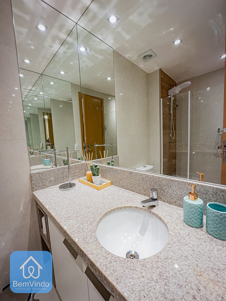 Apartamento de alto padrão no Caminho das Arvores