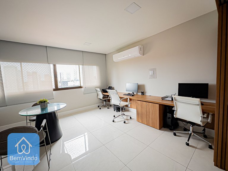 Apartamento de alto padrão no Caminho das Arvores