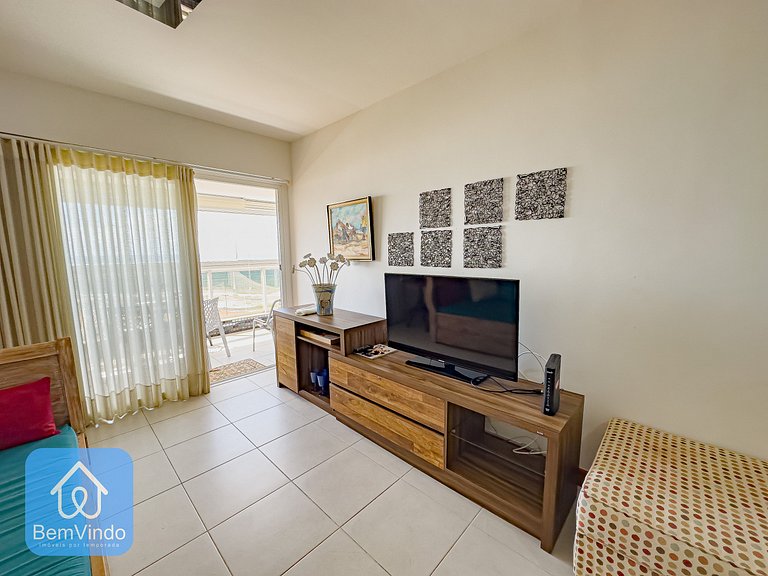 Apartamento com Incrível Vista Mar em Armação