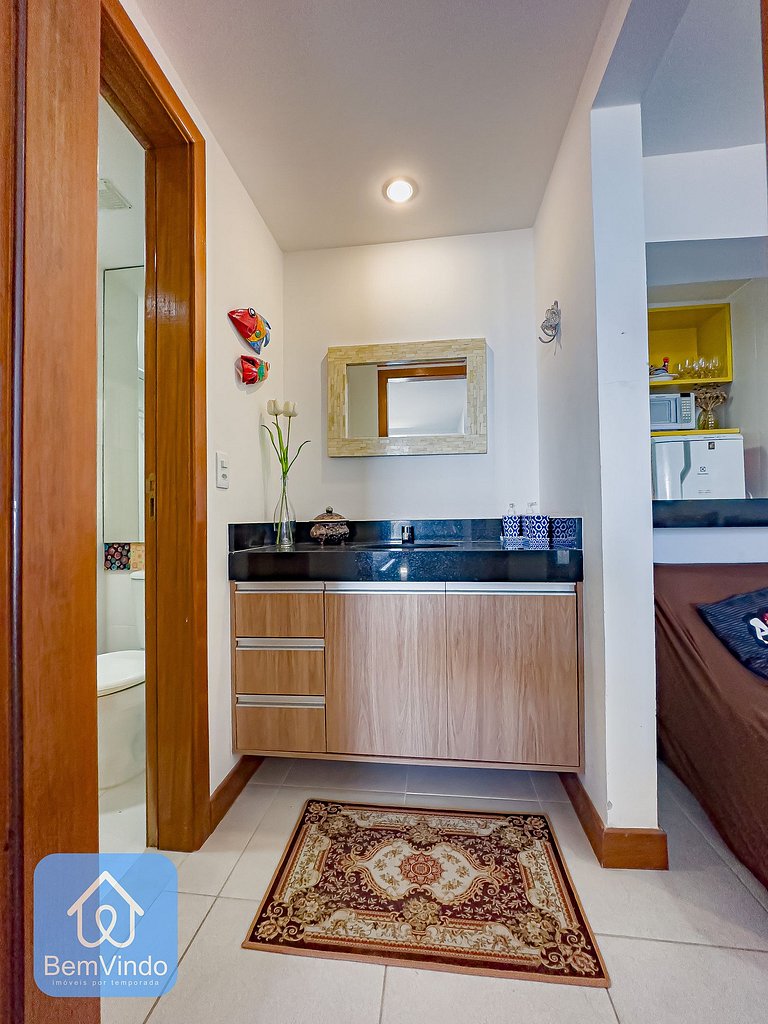 Apartamento com Incrível Vista Mar em Armação