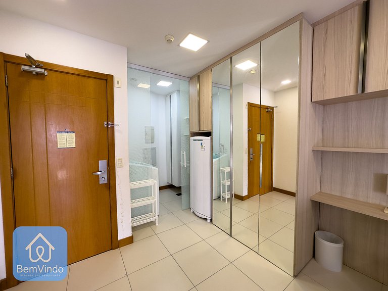 Apartamento Completo com Serviço de Hotell