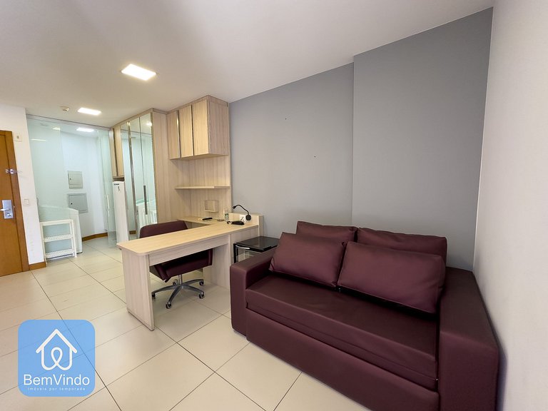 Apartamento Completo com Serviço de Hotell