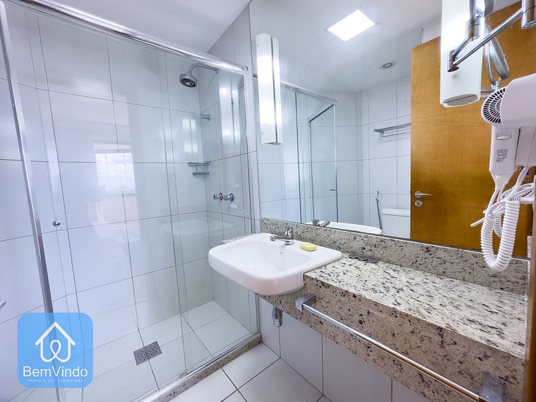 Apartamento Completo com Serviço de Hotell