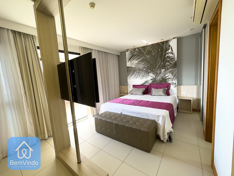 Apartamento Completo com Serviço de Hotell