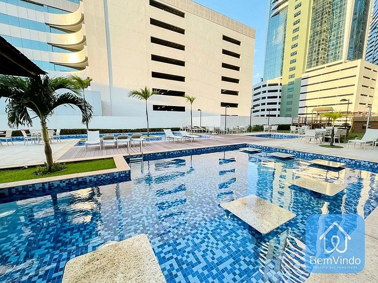 Apartamento Completo ao lado do Salvador Shopping
