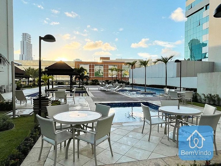 Apartamento Completo ao lado do Salvador Shopping
