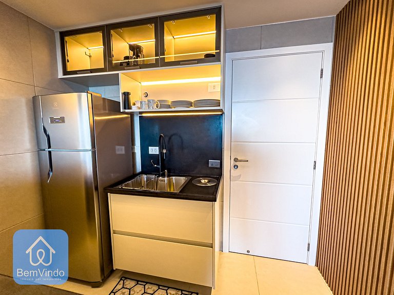 Apartamento de luxo na Barra com vista mar