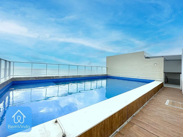 Apartamento Luxuoso com Vista Mar no Smart Pituba