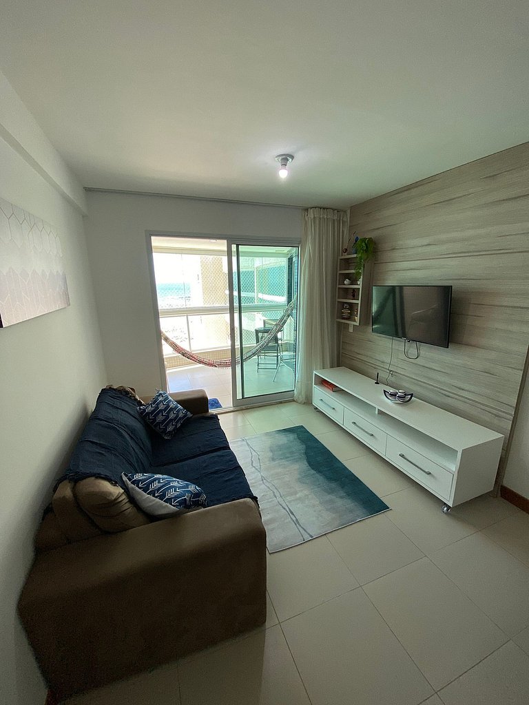 Apartamento completo e com vista mar na Orla de Salvador