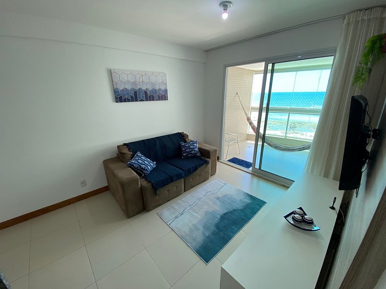 Apartamento completo e com vista mar na Orla de Salvador
