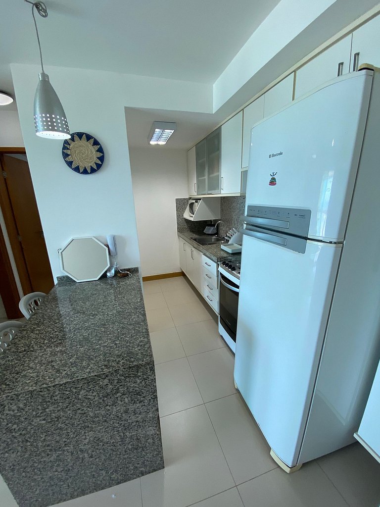 Apartamento completo e com vista mar na Orla de Salvador