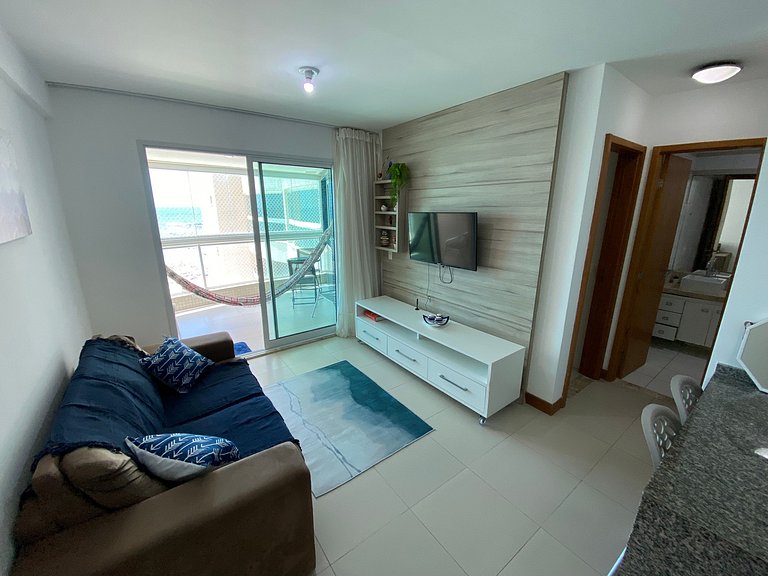 Apartamento completo e com vista mar na Orla de Salvador