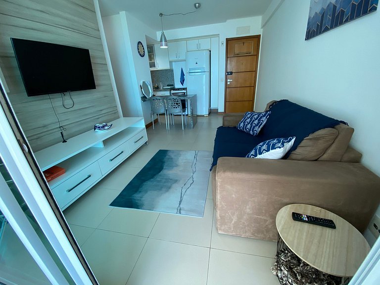 Apartamento completo e com vista mar na Orla de Salvador