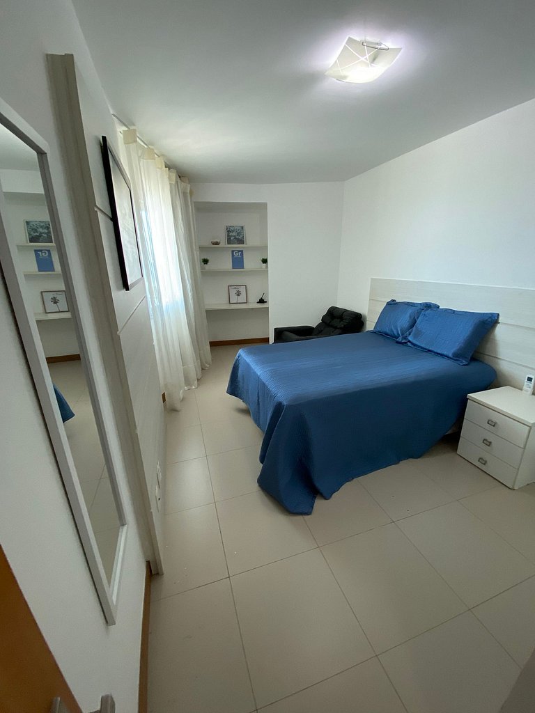 Apartamento completo e com vista mar na Orla de Salvador