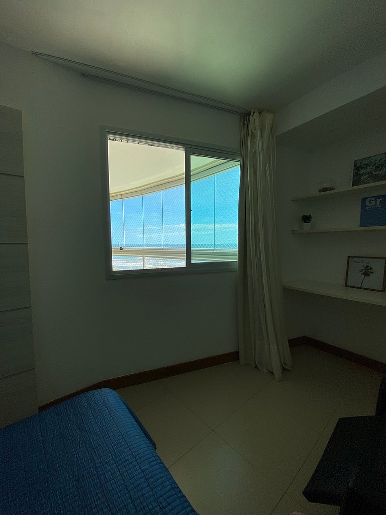 Apartamento completo e com vista mar na Orla de Salvador