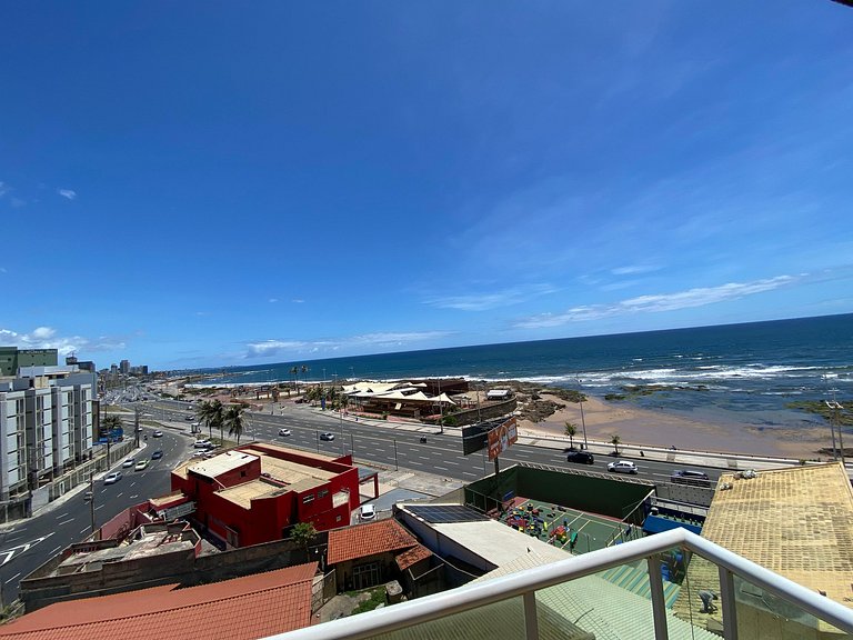 Apartamento completo e com vista mar na Orla de Salvador