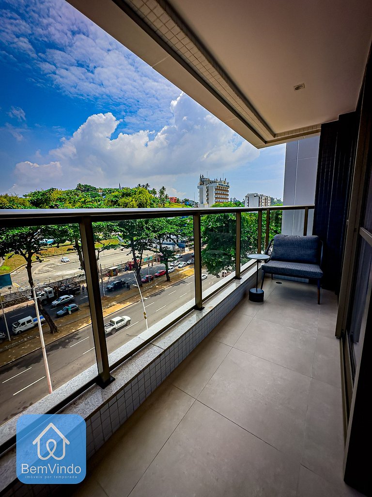 Apartamento Luxuoso No Circuito do Carnaval