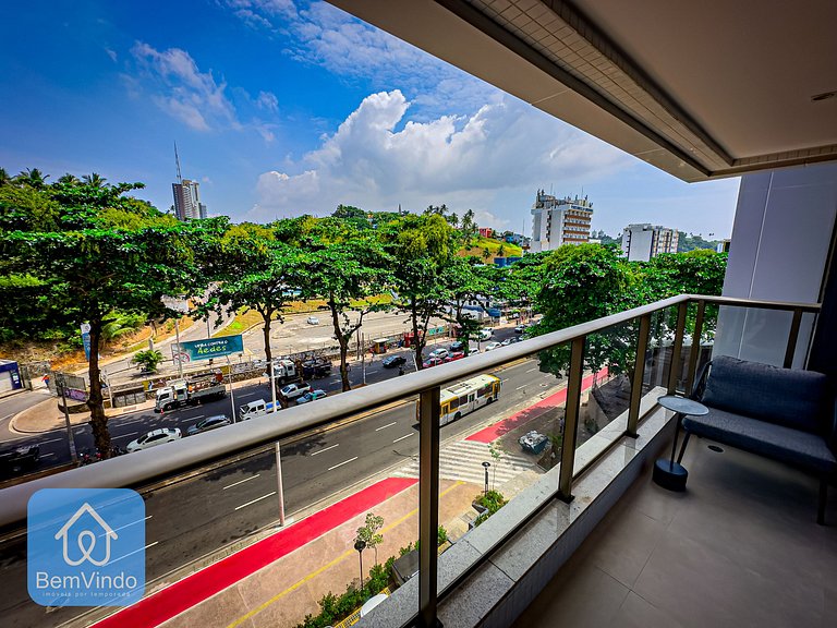 Apartamento Luxuoso No Circuito do Carnaval