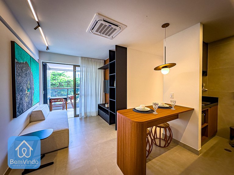 Apartamento Luxuoso de 2/4 em Ondina