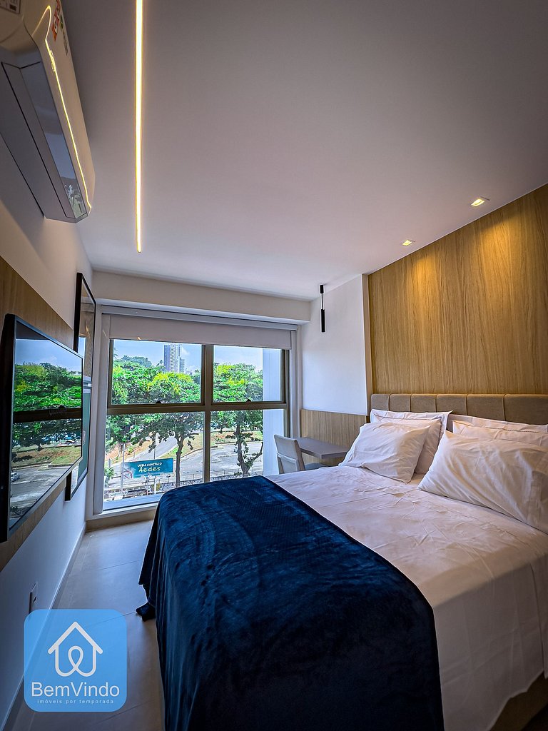 Apartamento Luxuoso No Circuito do Carnaval