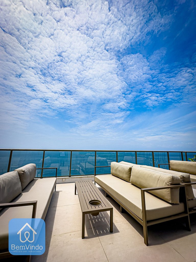 Apartamento Luxuoso de 2/4 em Ondina