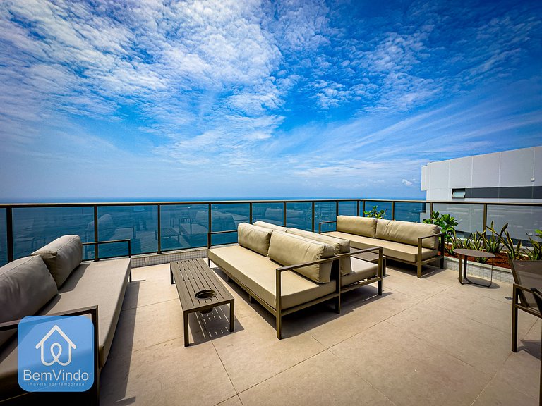 Apartamento Luxuoso de 2/4 em Ondina