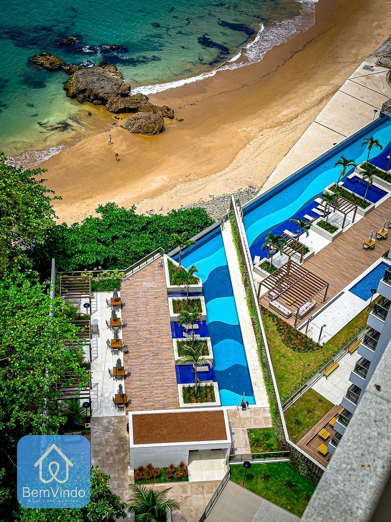 Apartamento Luxuoso de 2/4 em Ondina