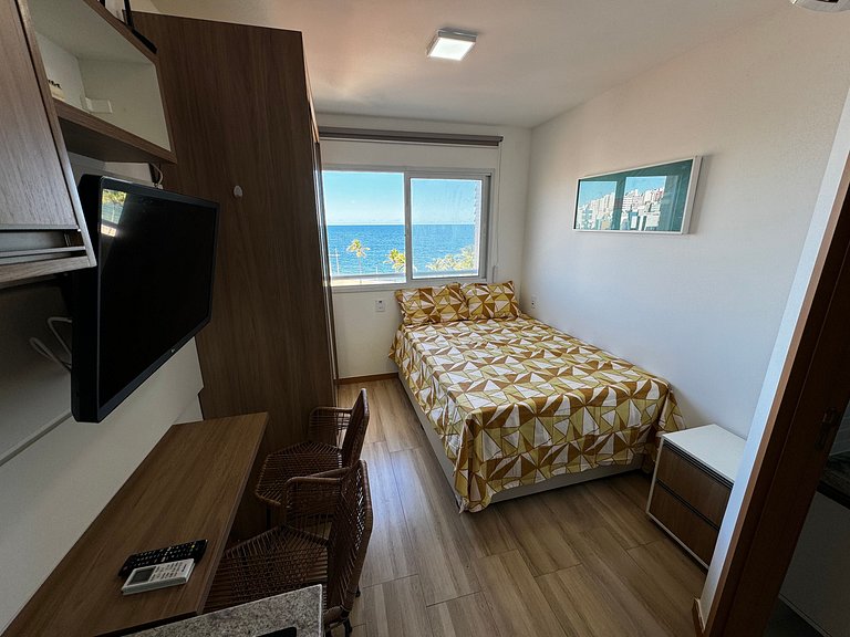 Studio Aconchegante com vista mar no Smart Pituba