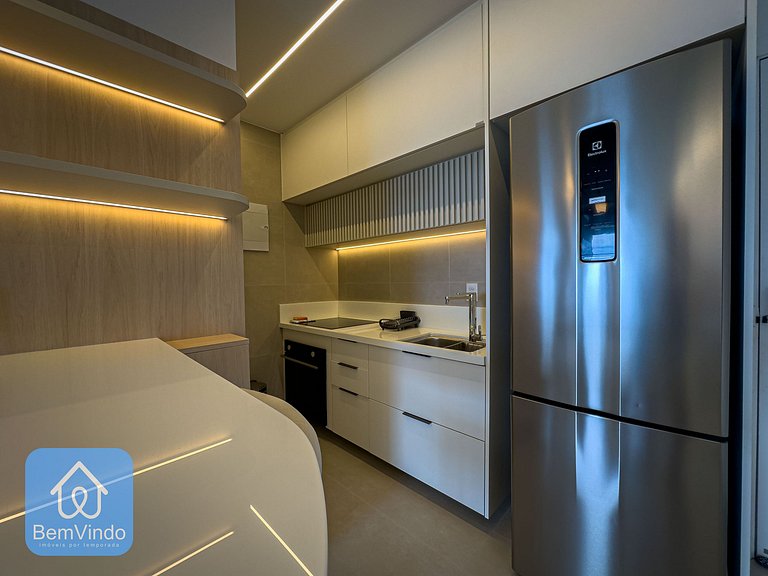 Apartamento de Luxo com vista mar na Ondina