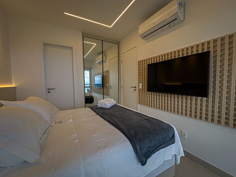 Apartamento de Luxo com vista mar na Ondina