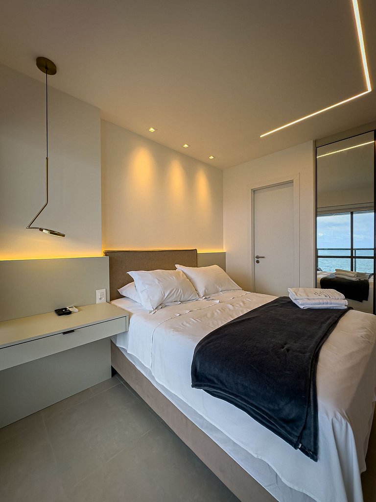 Apartamento de Luxo com vista mar na Ondina